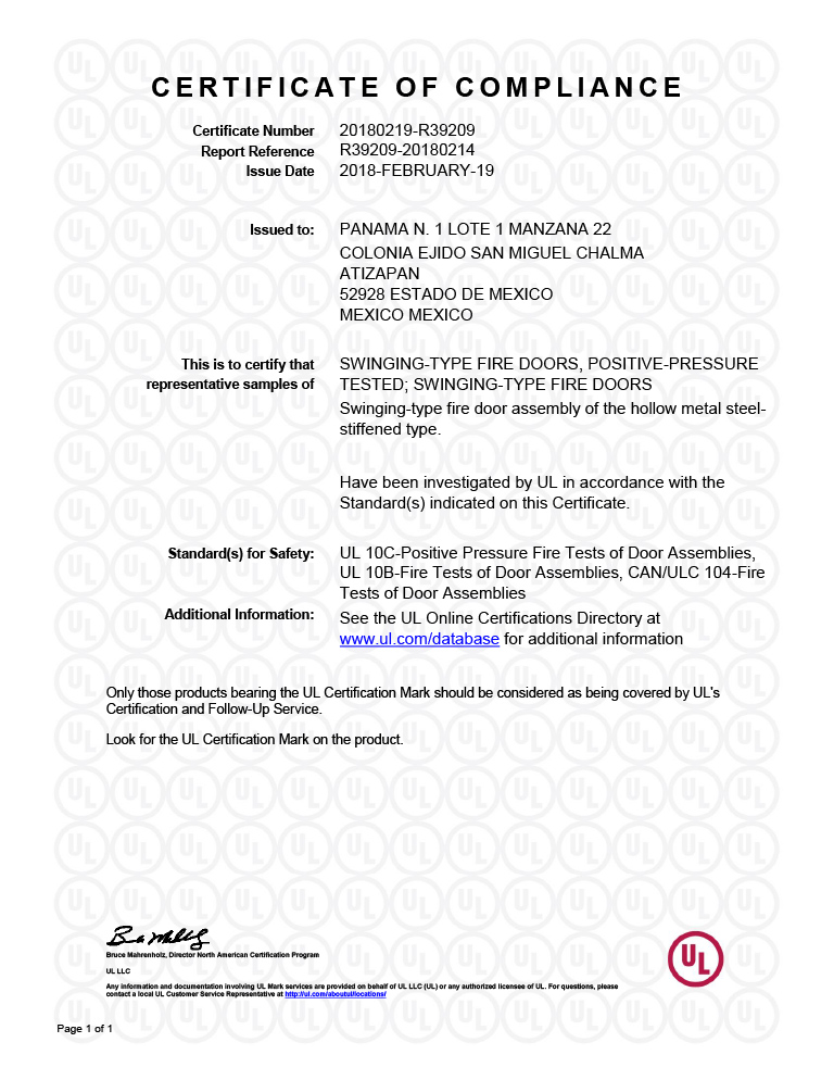 Gidsa certificaciones